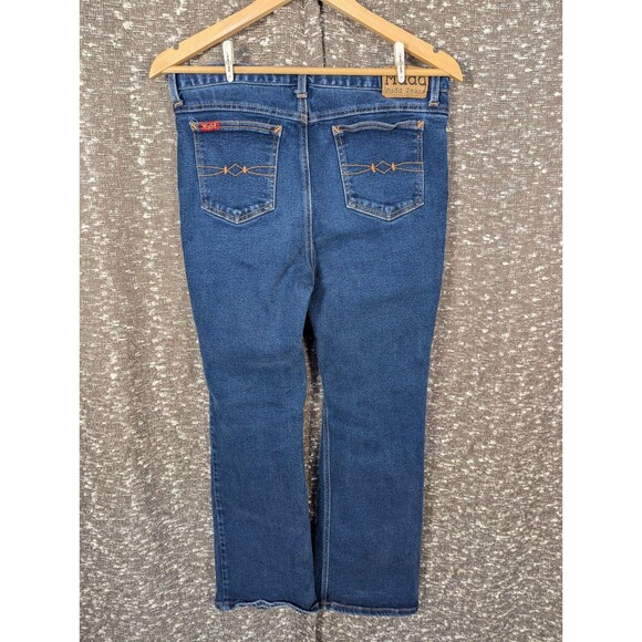Vintage 90s Mudd Bootcut Denim Jeans Y2K  Juniors‎ Size 18.5 - Picture 1 of 10